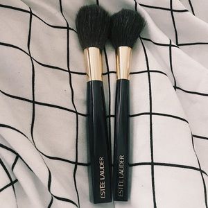 Two Estèe Lauder Face Brushes